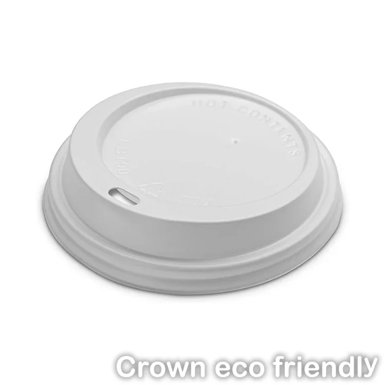 White Hot Cup Dome Lid White Hot Cup Dome Lid