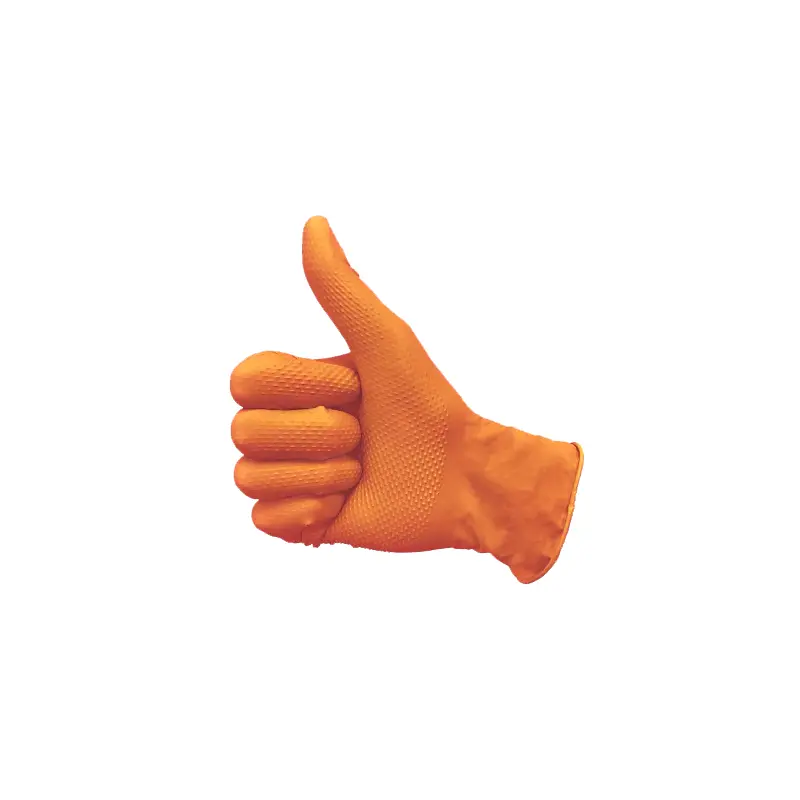 orange nitrile gloves orange nitrile gloves
