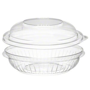8 oz clear plastic bowls